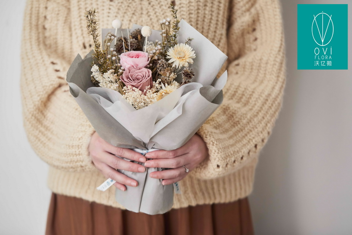 bouquet dried flowers china design florist